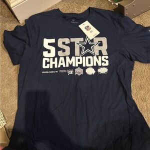 Dallas Cowboys shirt New  5 Star Champion